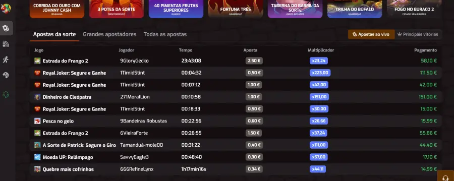 Afkspin casino pt