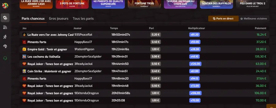 Afkspin casino france