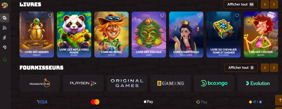 Afkspin casino en ligne