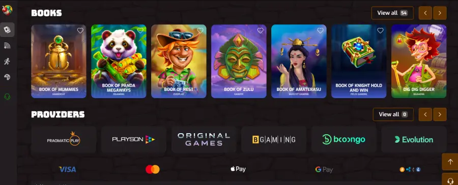 Afkspin slot